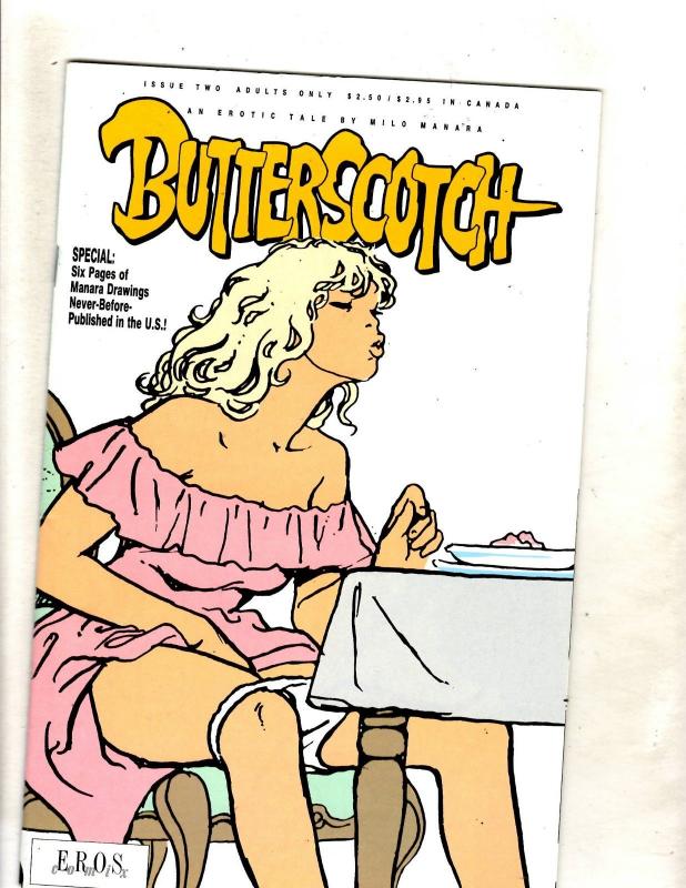 9 Comics Canon # 7 2 3 1 Butterschotch 1 2 Double Impact Black Kiss 11 12 JF1