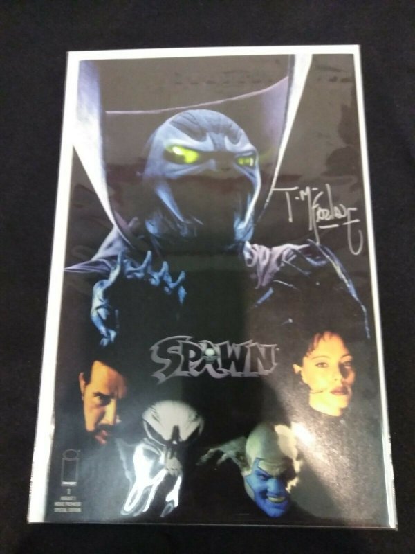 Spawn #1 Movie Cover Variant SIGNED BY TODD MCFARLANE WITH COA