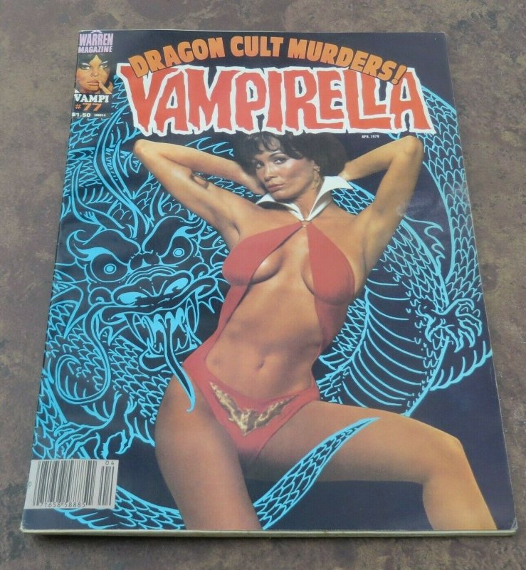 Vampirella #77 VG/FN 1979 Science Fiction/Horror Magazine Dragon Cult Murders