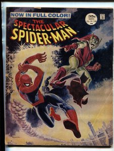 SPECTACULAR SPIDER-MAN #2-1968-romita Green Goblin-MAGAZINE SIZE-COLOR
