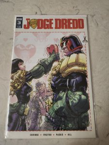 Judge Dredd #3 Cover C Valentines Day Card (2016)