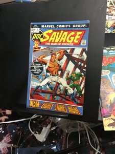 Doc Savage #1  (1972) Hi grade 1st marvel issue key! VF+ Cvill CERT!