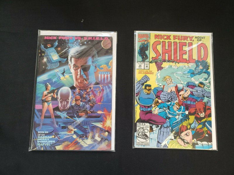 NICK FURY 2PC (VF) GRAPHIC NOVEL, VS S.H.I.E.L.D. PART 6, LIGHT OF TRUTH 1988-92