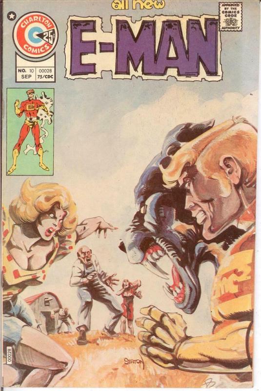 E MAN 10 VF Sept. 1975 COMICS BOOK