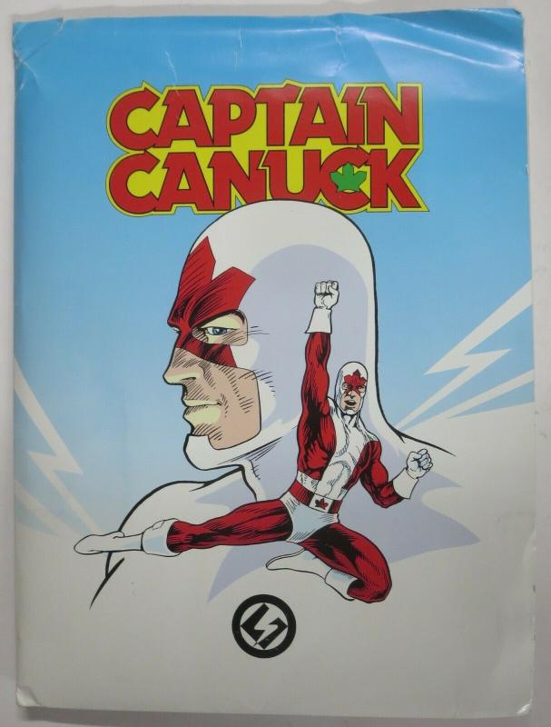 CAPTAIN CANUCK PROMOTIONAL/PRESS KIT! Comics! Ad rates! Signed stuff!Rich Comely