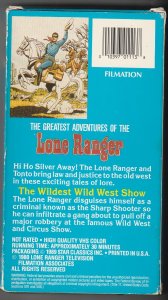 The Lone Ranger – The Wildest Wild West Show VHS