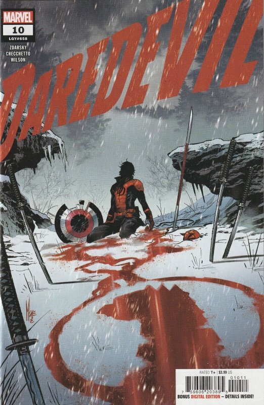 Daredevil # 10 Cover A NM Marvel 2023 [P4]