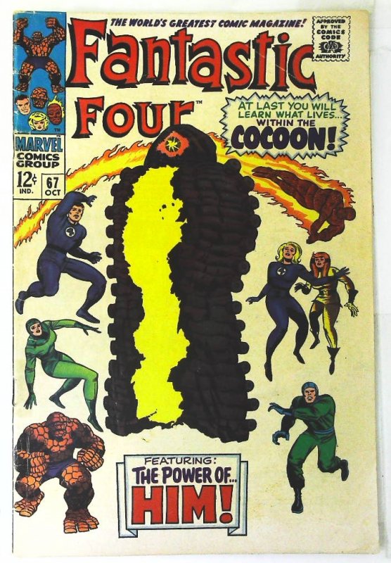 Fantastic Four (1961 series)  #67, Fine- (Actual scan)