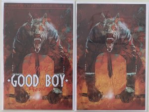 Good Boy 2 Whatnot Preview Regular & Virgin Sienkiewicz Variant lot Nm