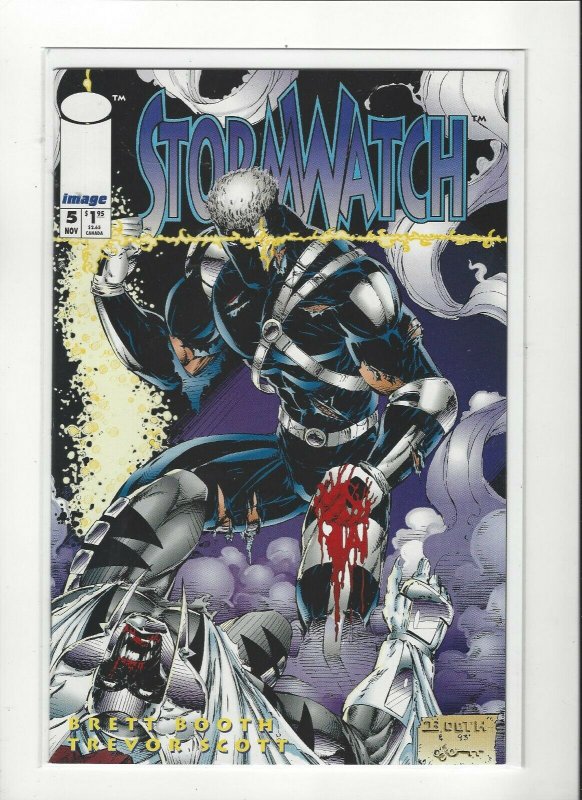 Jim Lee's Stormwatch # 5 Image Comics Breet Boothi art Unread NM