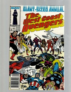 12 The West Coast Avengers Comics #17 18 19 20 23 24 25 42 44 61 Annual #1 2 GB2