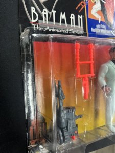 Batman the Animated Series Two-Face With Firing Roulette Wheel Gun Kenner (Da...