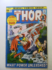 Thor #193 (1971) FN+ condition stamp front cover