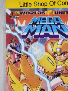 Mega Man #52 Reilly Brown Variant Cover B 2015 Archie Comics Worlds Unite