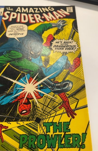 The Amazing Spider-Man #93 (1971)Early prowler/1st arther stacy