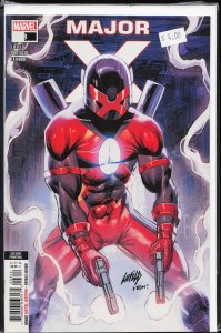 Major X #3 Second Print Cover (2019)