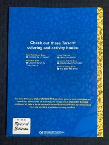1999 TARZAN Swing Time Coloring Book VF 8.0 Golden / Disney