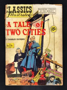 Classic Illustrated Comics #6 (1942) A Tale of Two Cities by Charles Dickens