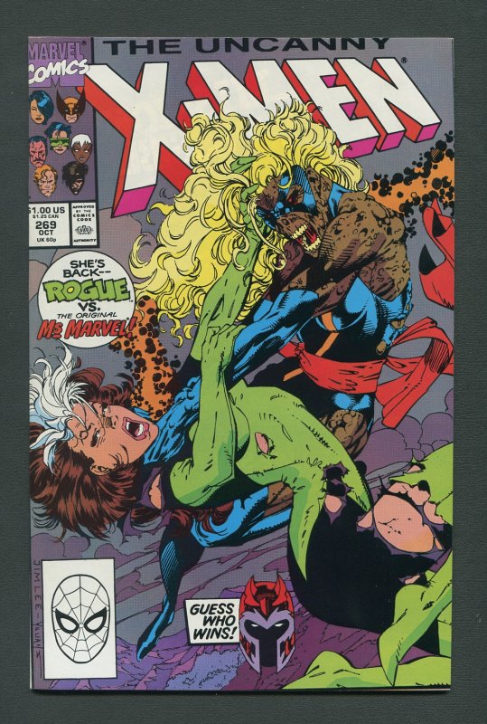 Uncanny X-Men #269 (1st Series 1963) / 9.0 VFN/NM  October 1990