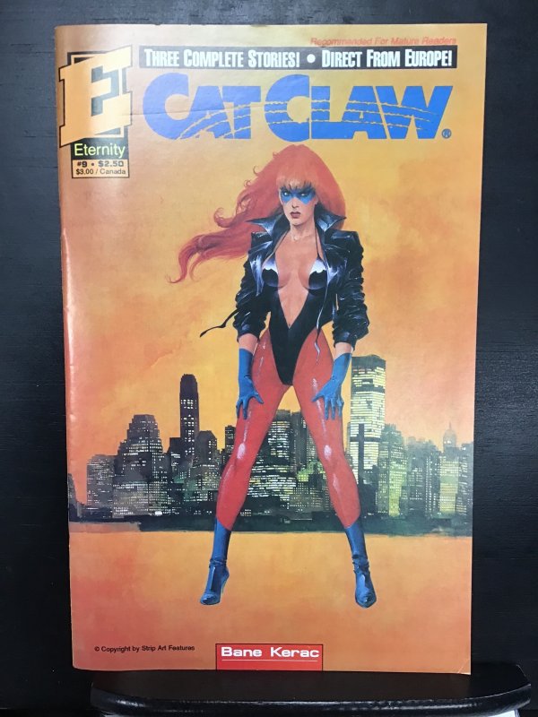 Cat Claw #9 (1991) must be 18