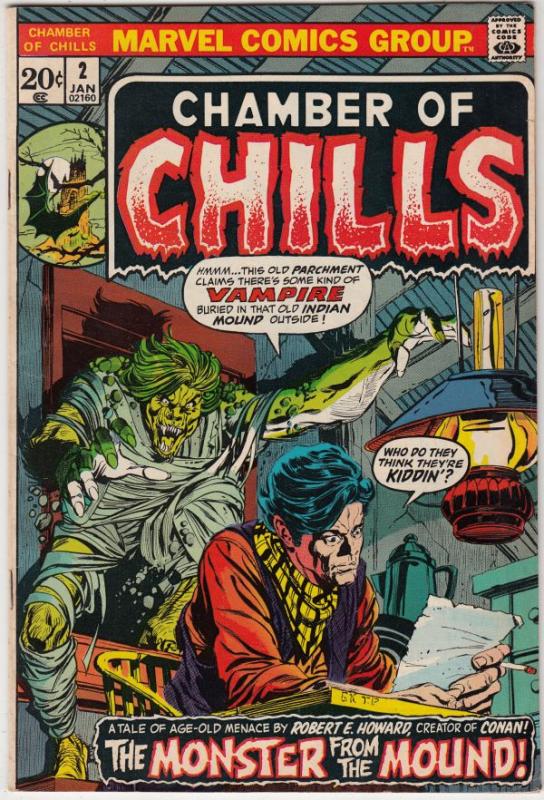 Chamber of Chills #2 (Jan-73) VF/NM High-Grade 