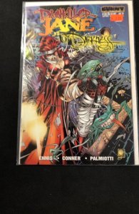 Painkiller Jane vs. The Darkness: Stripper Quesada cover (1997)