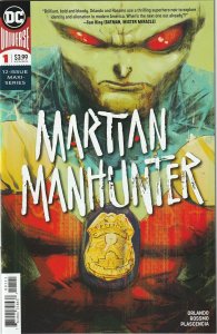 MARTIAN MANHUNTER # 1A (2019 DC) ORIGIN OF J'ONN J'ONZZ MARTIAN MAN...