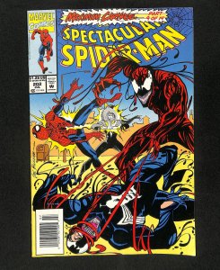 Spectacular Spider-Man #202 Newsstand Variant Maximum Carnage!