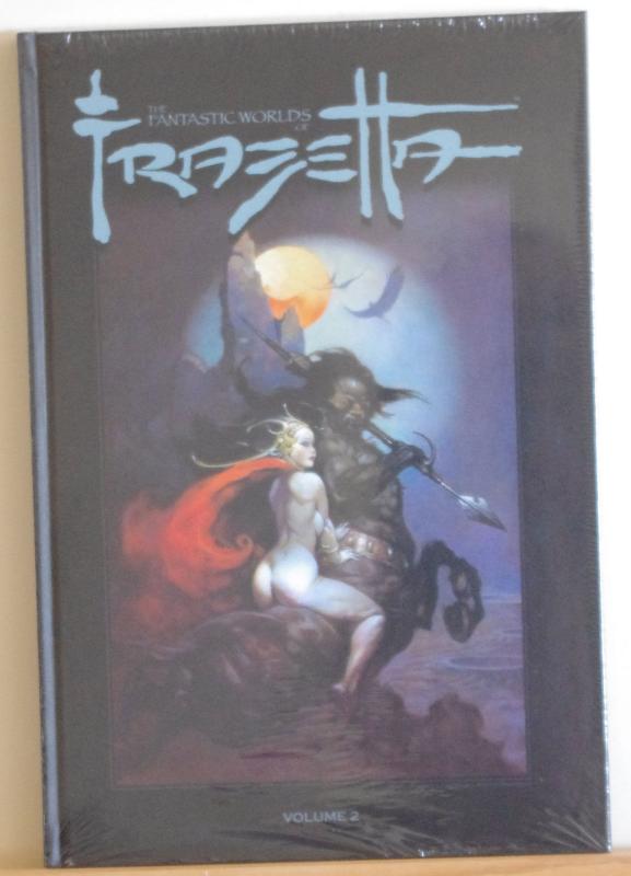 Frank Frazetta FANTASTIC WORLDS Vol 2,  HardCover book, NM, 2008, factory sealed