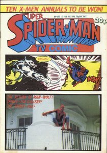 SUPER SPIDER-MAN TV COMIC  (UK MAG) #467 Very Good