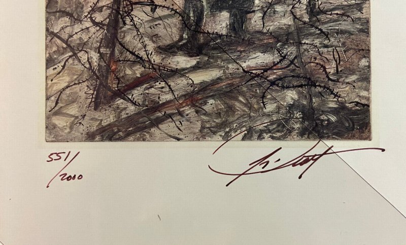 GEORGE PRATT ENEMY ACE LIMITED HARDCOVER EDITION W SIGNED AND NUMBERED PRINT