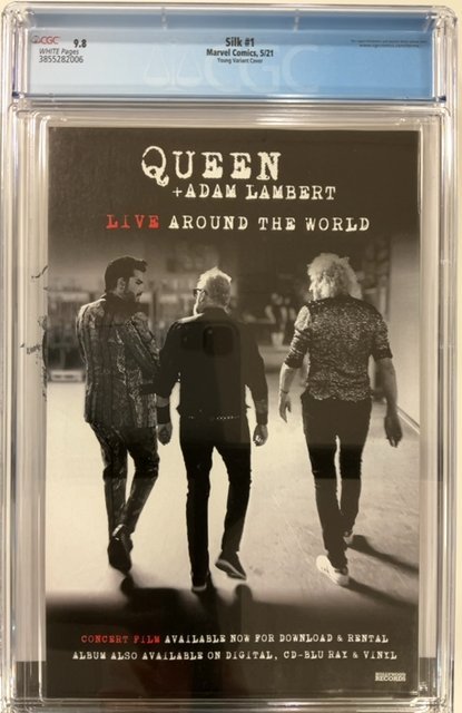 Silk #1 Young Cover (2021) CGC 9.8