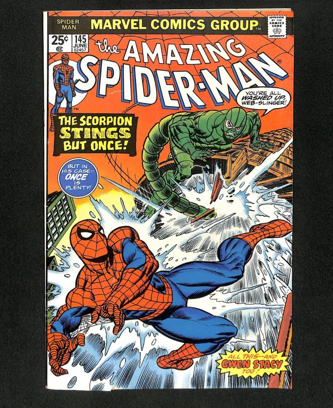 Amazing Spider-Man #145 Scorpion Stings But Once!