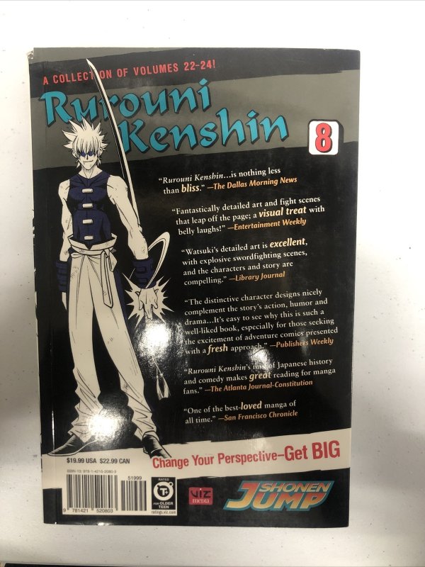 Rurouni Kenshin (2014) TPB Vol # 8 Three in One Nobuhiro Watsuki•Viz Big Edition