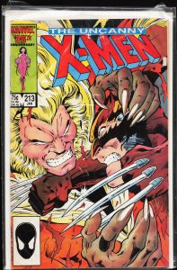 The Uncanny X-Men #213 (1987) X-Men [Key Issue]