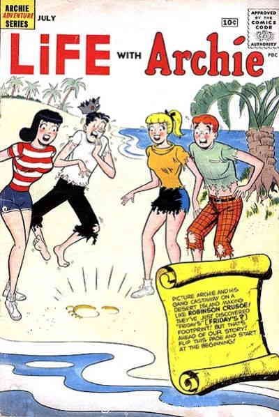 Life with Archie #3 VG ; Archie | low grade comic 1960 Robinson Crusoe Tribute