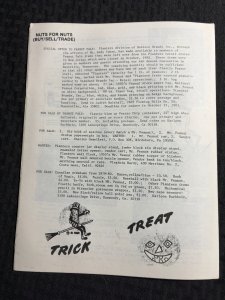 1983 PEANUT PALS PAPERS Fanzine Vol. 5 #6 FN 6.0 Planters Peanuts Memorabilia
