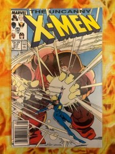 The Uncanny X-Men #217 (1987) - VF/NM