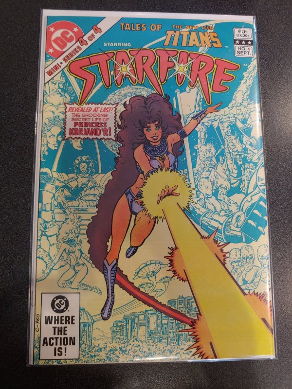 STARFIRE #4 BRONZE AGE CLASSIC VF