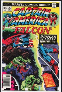 Captain America #202 (1976) Captain America and the Falcon