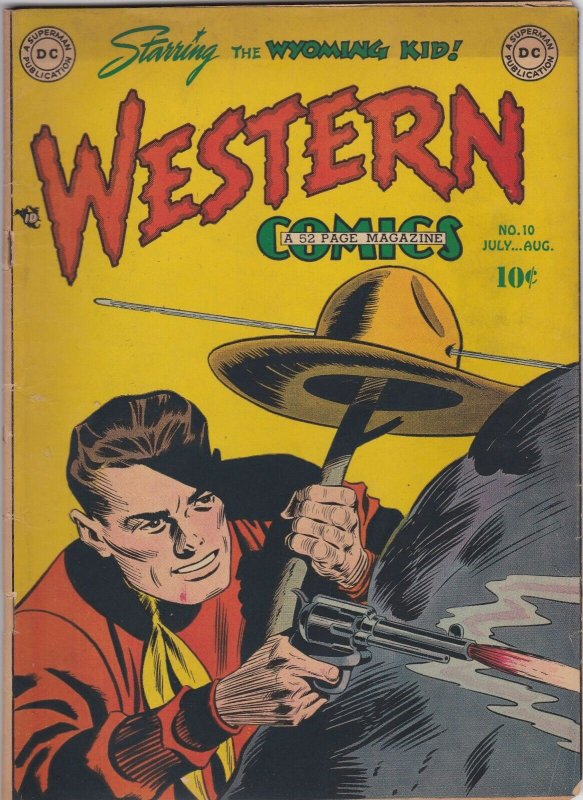 Western Comics 10 GD (Aug. 1949)