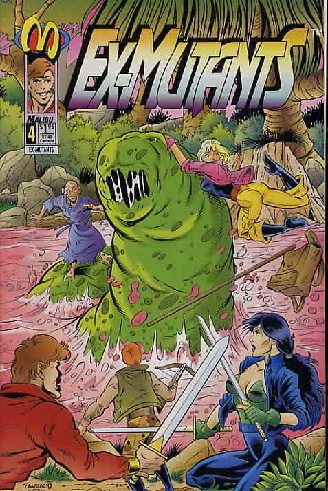 Ex-Mutants (Malibu) #4 VF/NM; Malibu | save on shipping - details inside