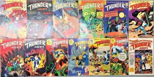 THUNDER AGENTS#2-20 VG-VF LOT 1966 (13 BOOKS) WALLY WOOD TOWER SILVER AGE COMICS