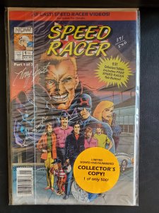 Speed Racer #1 Autographed  Edition (still in sealed packaging)