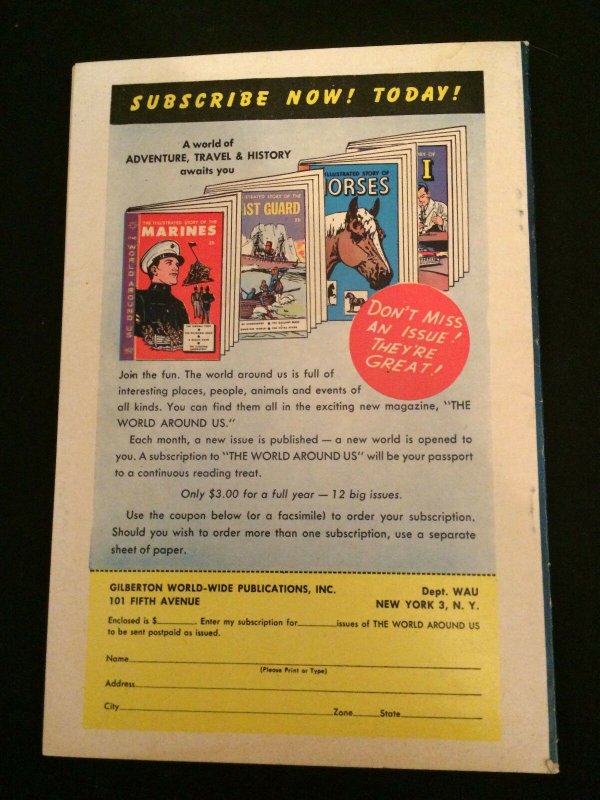 THE WORLD AROUND US #23: THE GREAT EXPLORERS VG+ Condition