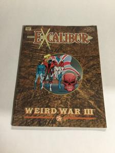 Excalibur Weird War III Marvel Gaphic Novel SC Softcover B19