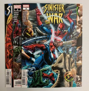 Sinister War #1-4 Set (Marvel 2021) 1 2 3 4  Nick Spencer (9.2+)