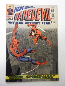 Daredevil #16 (1966) VG Condition tape pull fc
