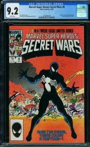 Marvel Super Heroes Secret Wars #8 (1984) 1st Black Costume