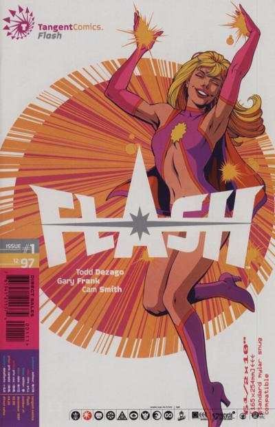 Tangent Comics The Flash #1, VF+ (Stock photo)